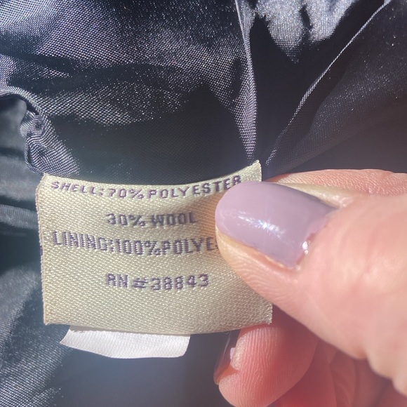 American Rag Red Black Buffalo Plaid Wool Moto Jacket - Picture 13 of 14